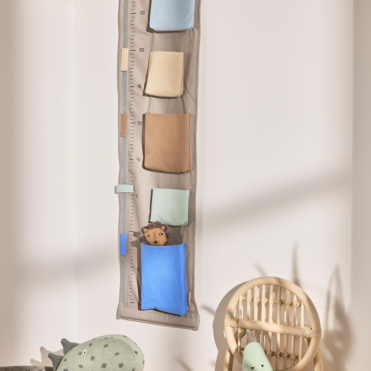 Hochet en coton MINI vert, OYOY LIVING DESIGN
