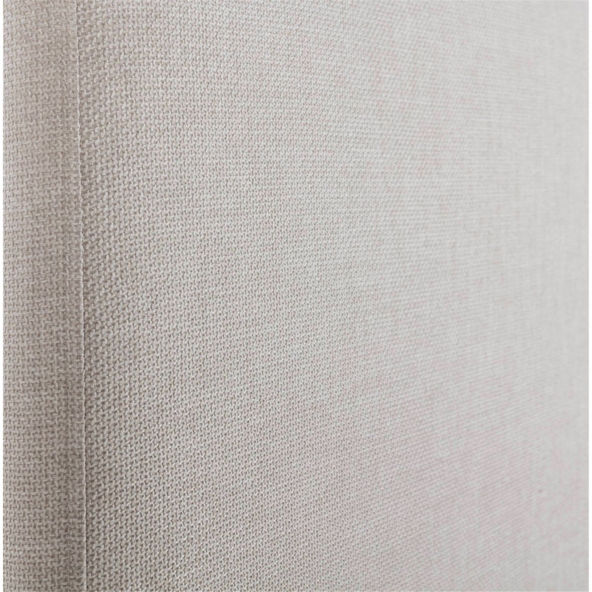 Tête de lit en tissu beige, RECOLLECTION