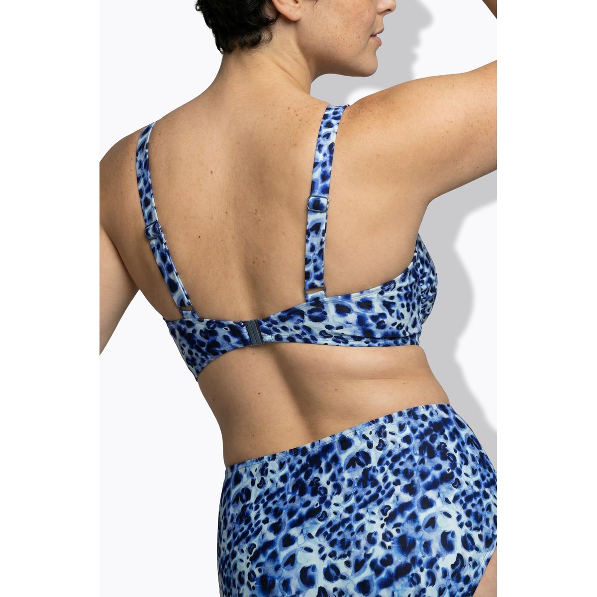 Bikini à bonnets souples bleu foncé, ULLA POPKEN