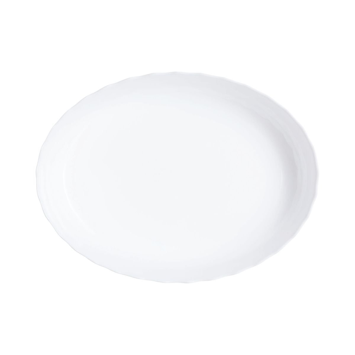 Plat à four ovale 32cm -SMART CUISINE TRIANON blanc, LUMINARC