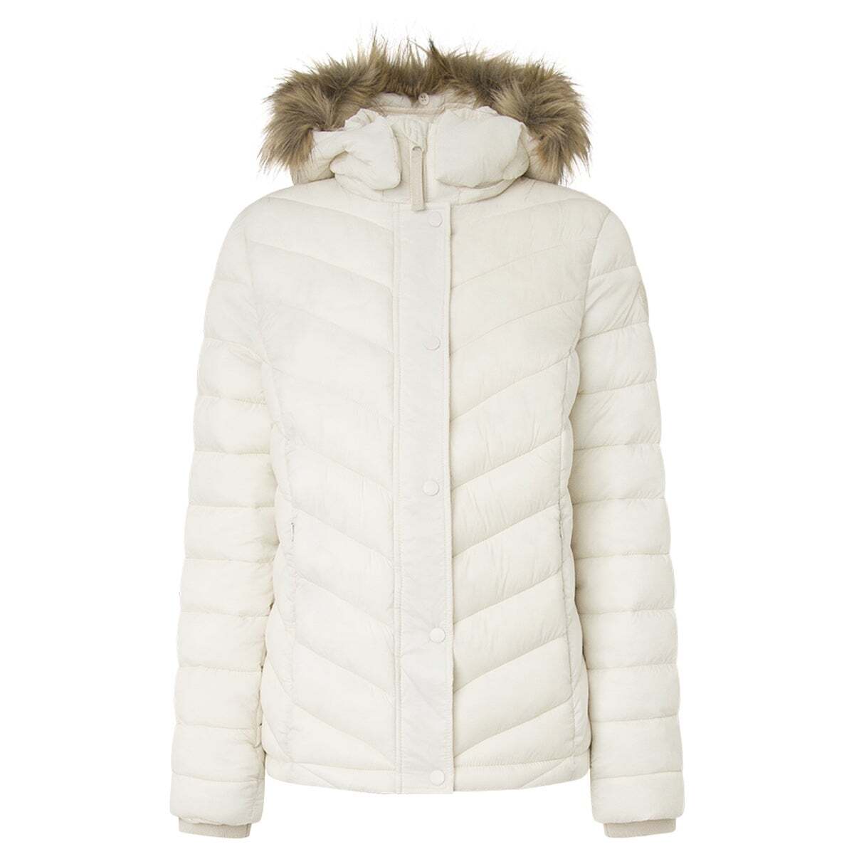 Veste Matelassée Étanche blanche mousse, PEPE JEANS