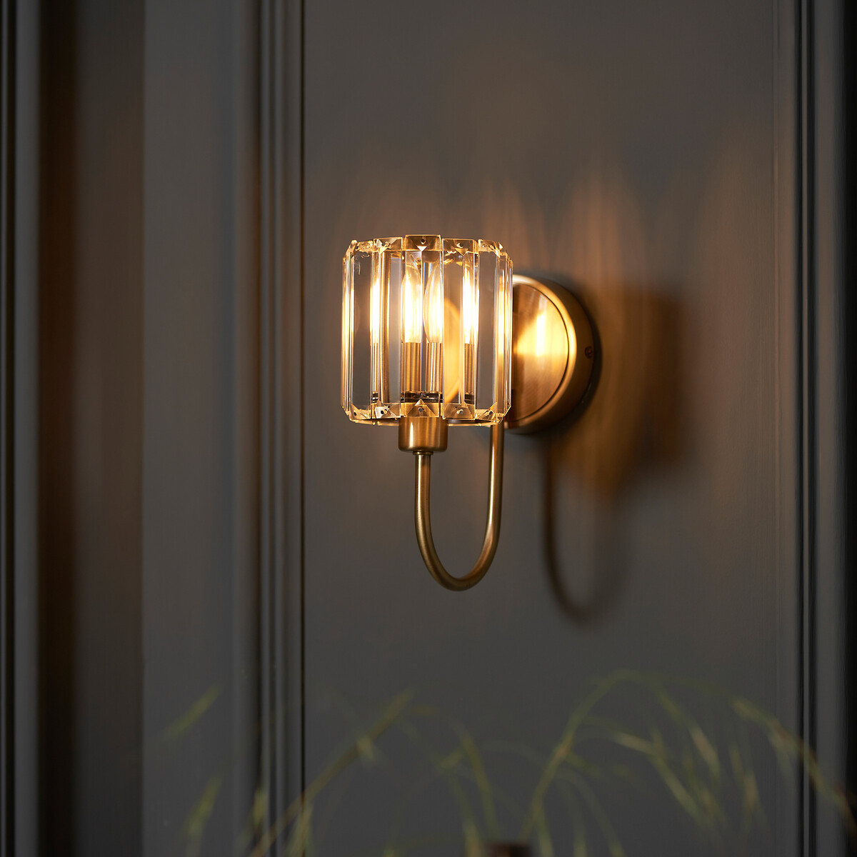 Berwyn 1-Light Wall Light aged brass, ÉDITÉ