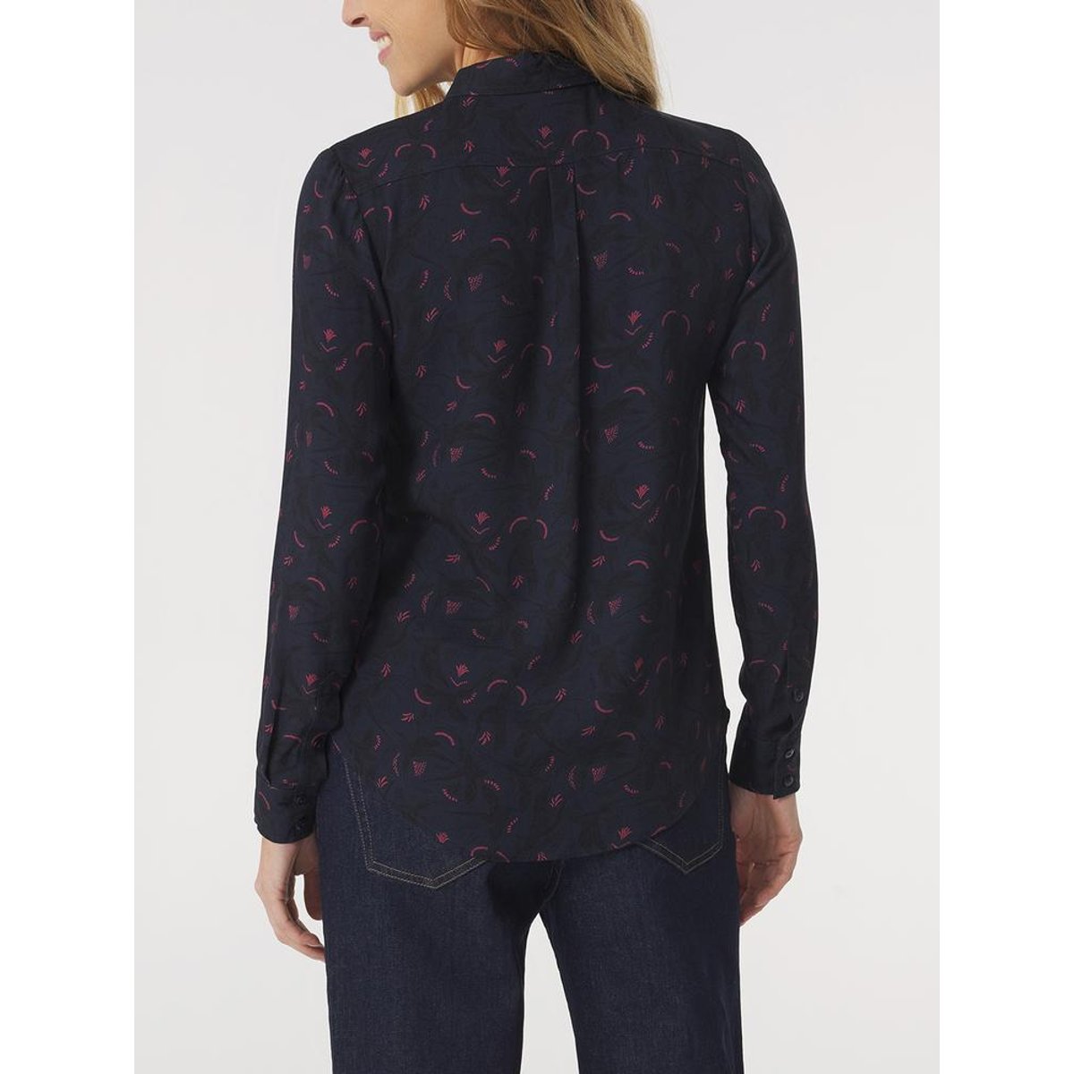 Chemise manches longues PAJARCHE19032 marine, TBS
