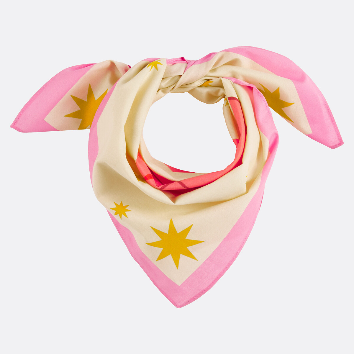 Estilo fular rosa/beige, PIECES