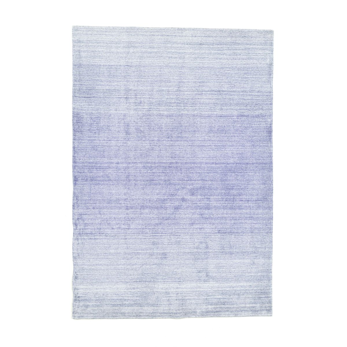 Tapis tufté main en viscose lilas, THEKO