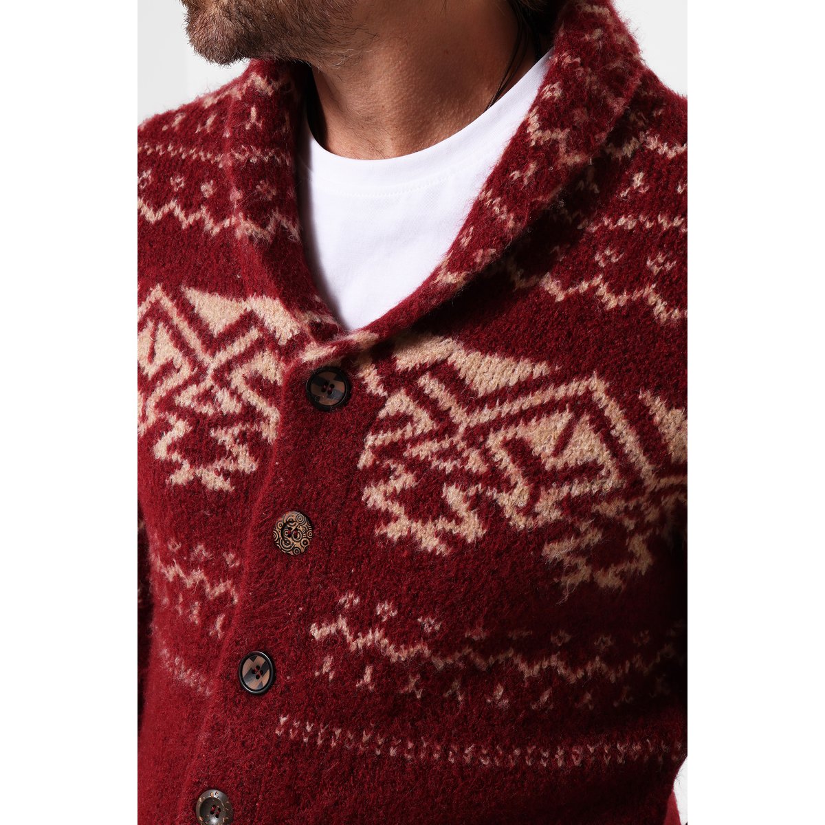 Cardigan Douillet rouge, JOE BROWNS