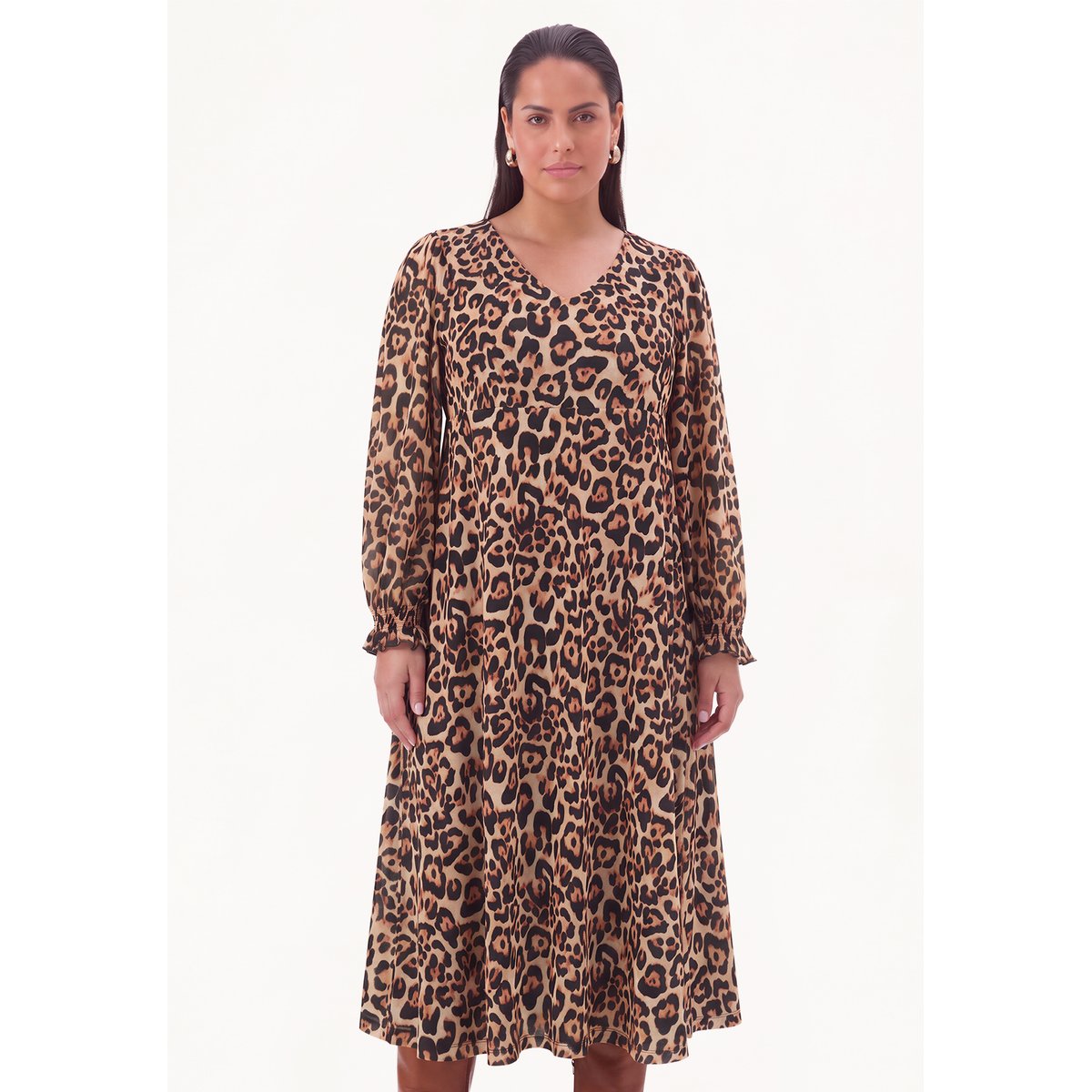 Robe avec manches longues multi, YOEK