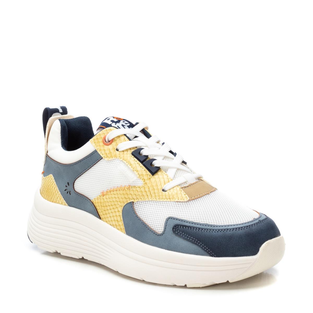 Baskets Plaine Décontractée Lacets bleu jean, REFRESH