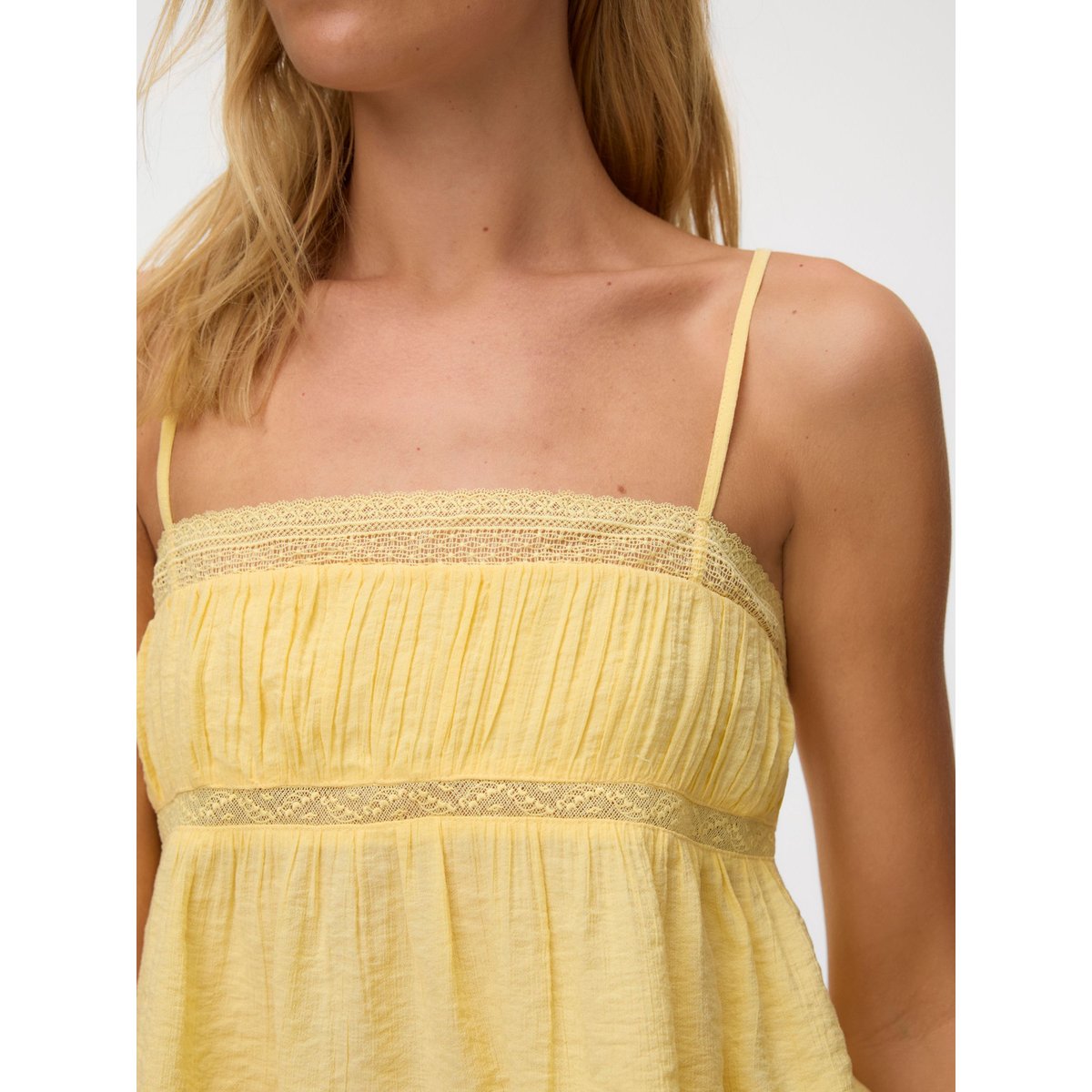 Top pale banana, VERO MODA