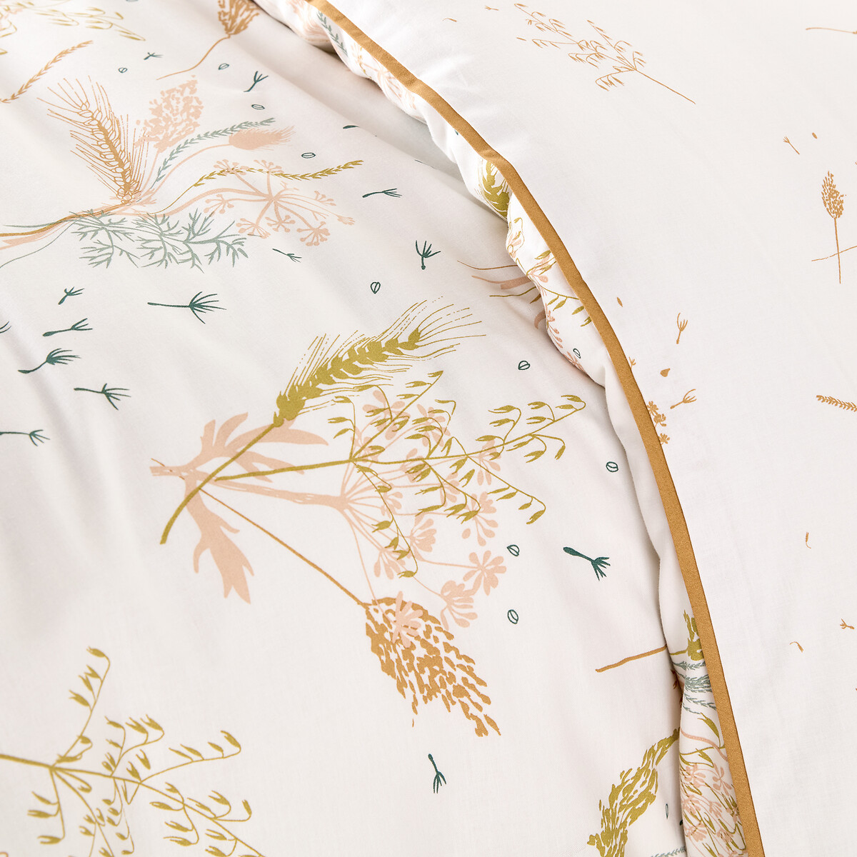 Graminée Floral Cotton Duvet Cover printed, LA REDOUTE INTERIEURS