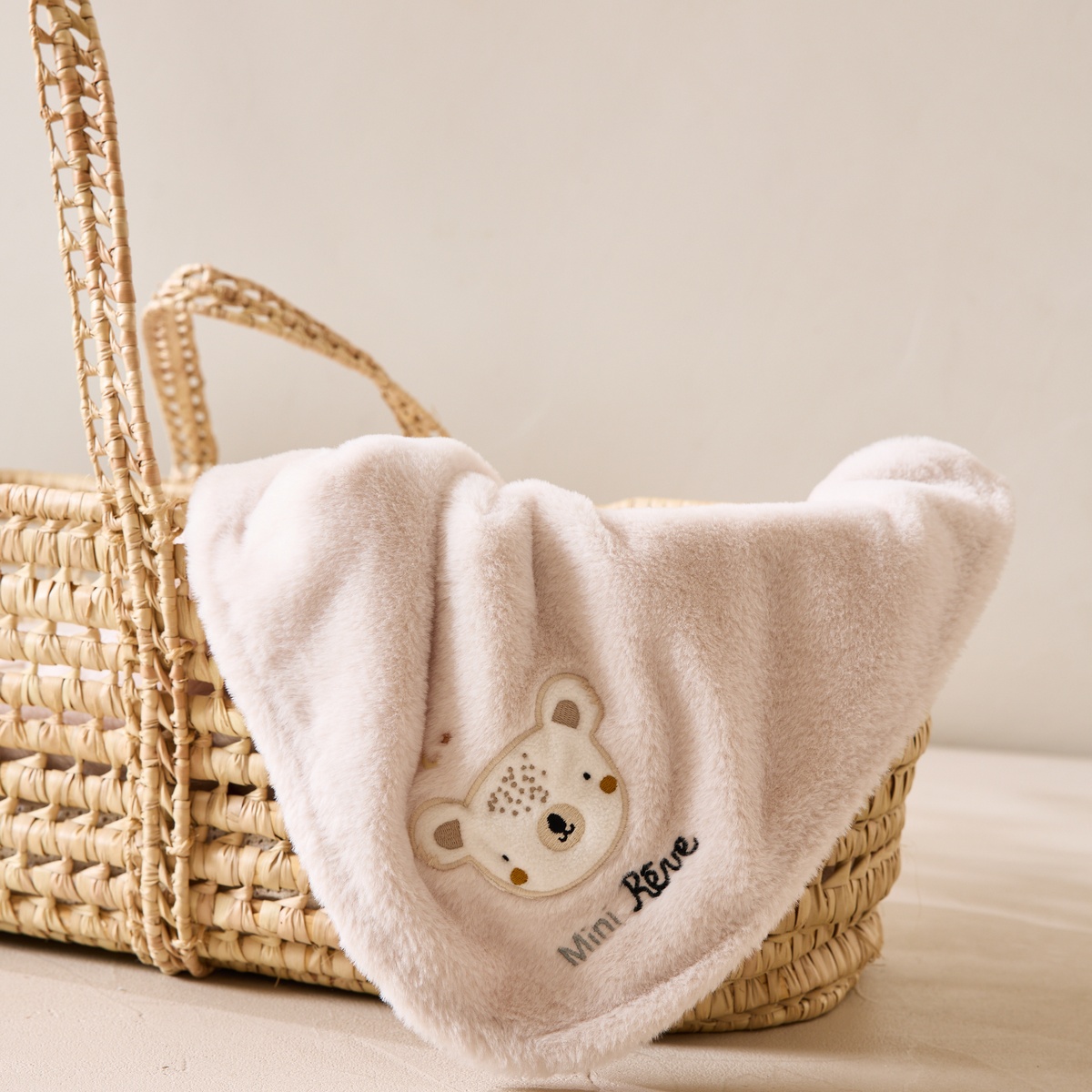 Couverture bébé Mini Rêve beige, PETIT BEGUIN