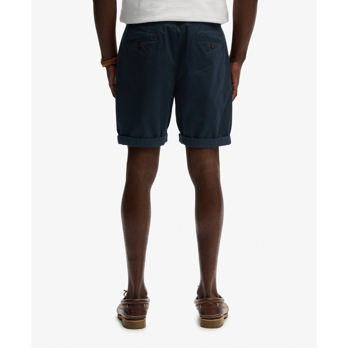 Short Chino Regular Premium bleu marine éclipse, SUPERDRY