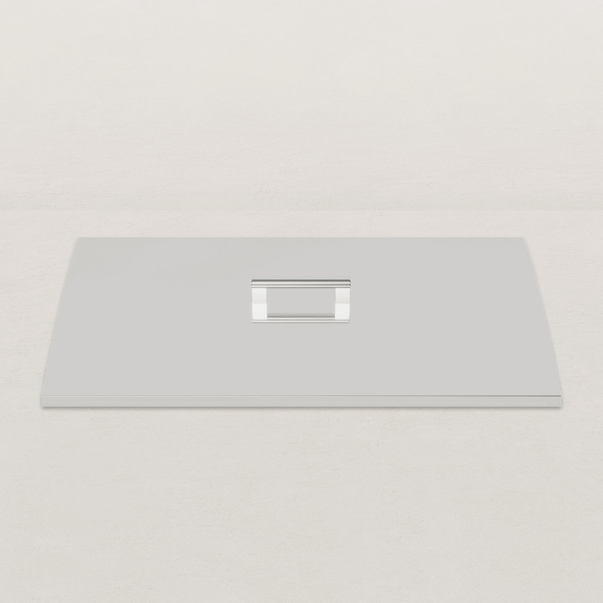 Couvercle de protection inox pour plancha 3 feux couleur unique, VIVAPLANCHA
