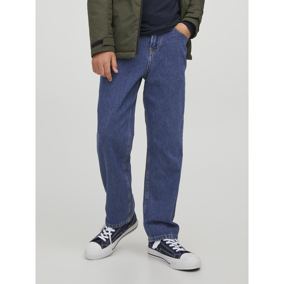 Jean Baggy Fit blue denim, JACK & JONES JUNIOR