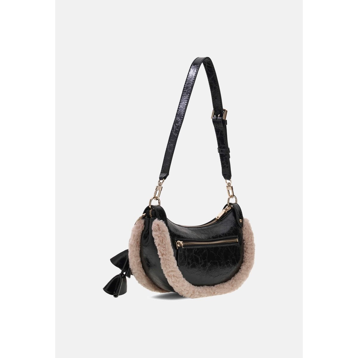 Sac À Épaule Katie noir, GUESS