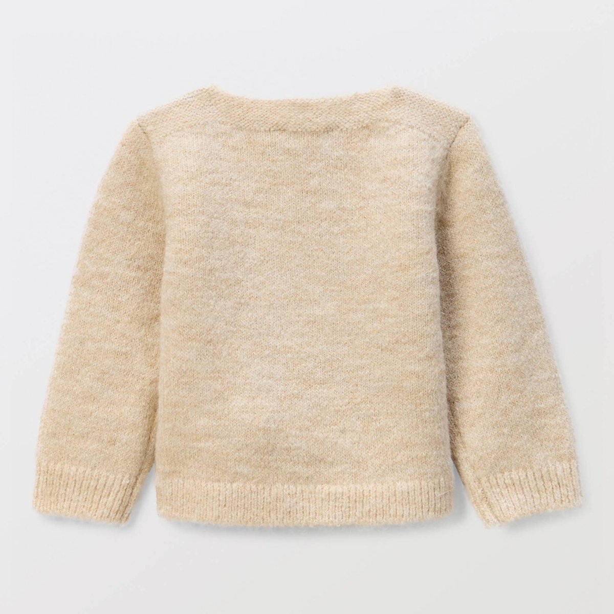 Pull col bateau beige melange, BOUT'CHOU