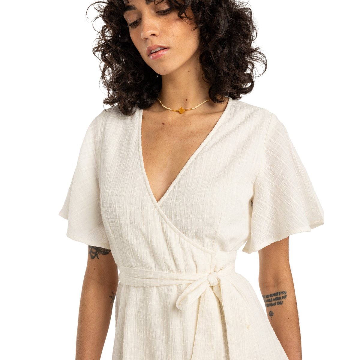 Robe courte ALL FOR YOU blanc whitecap, BILLABONG