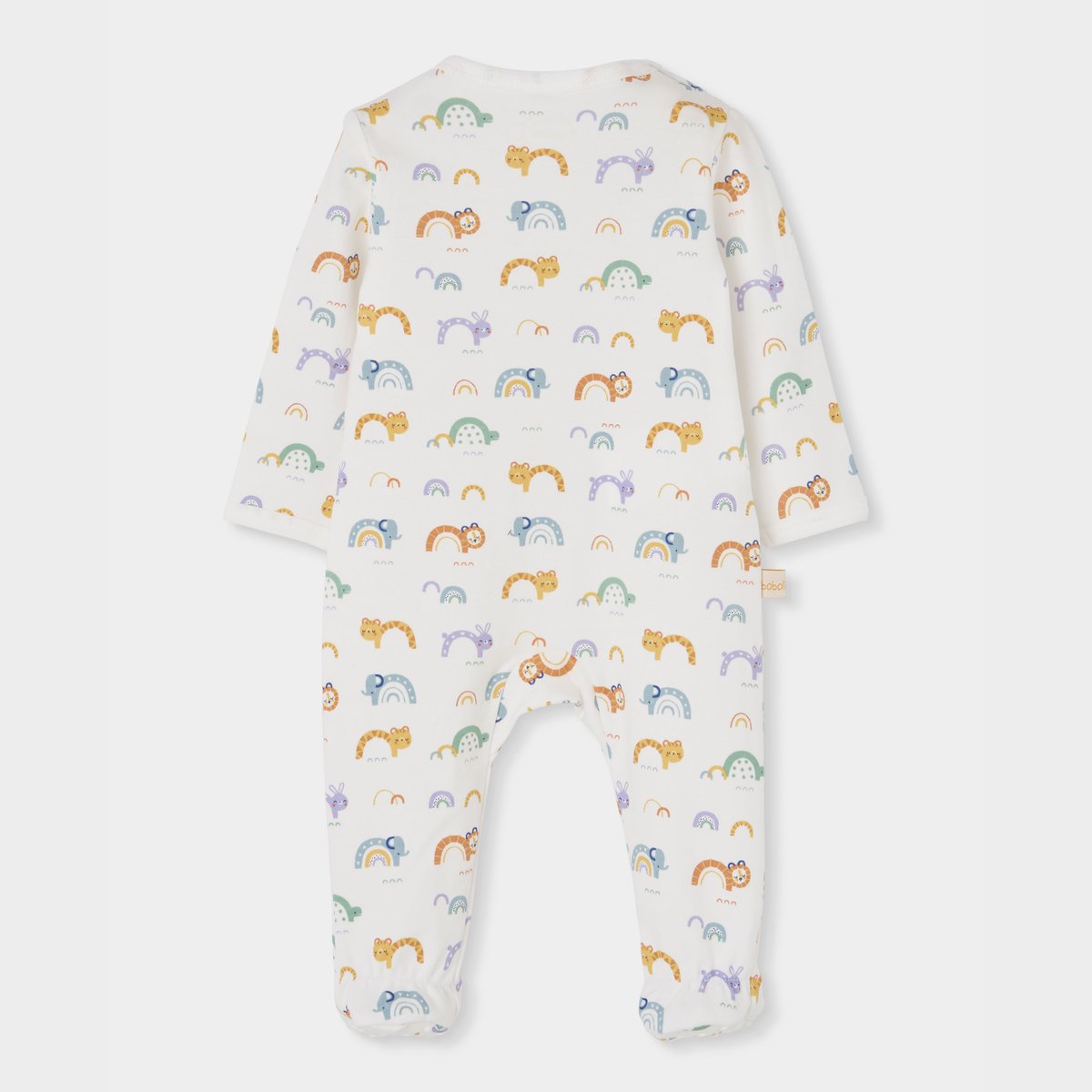 Pyjama bébé imprimé animaux et arc-en-ciel multicolore, BOBOLI