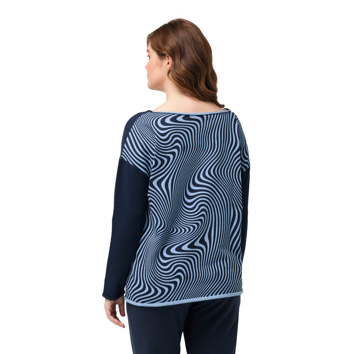 Sweat-shirt d'intérieur bleu nuit, ULLA POPKEN