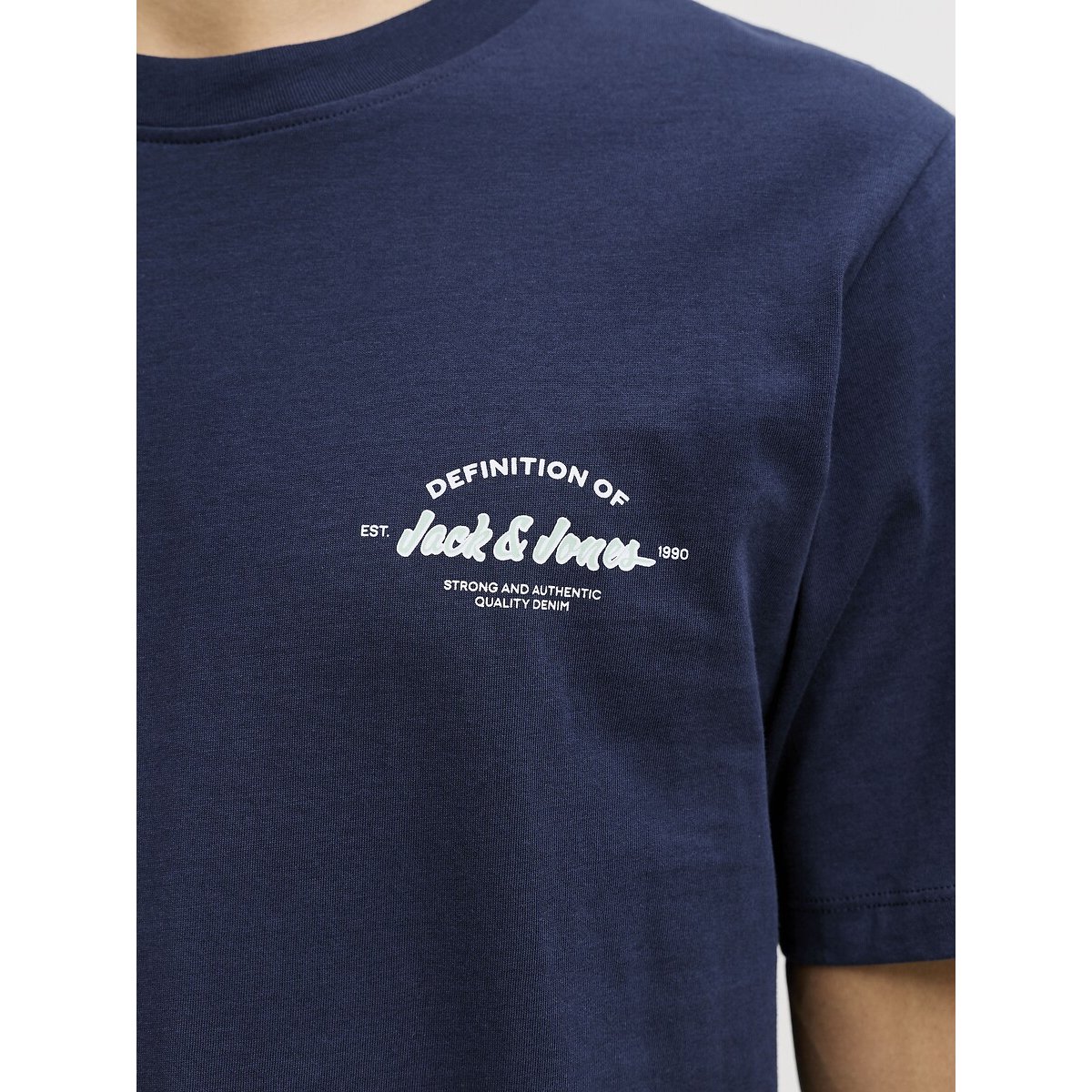 Short Sleeve T-Shirt navy blue, JACK & JONES