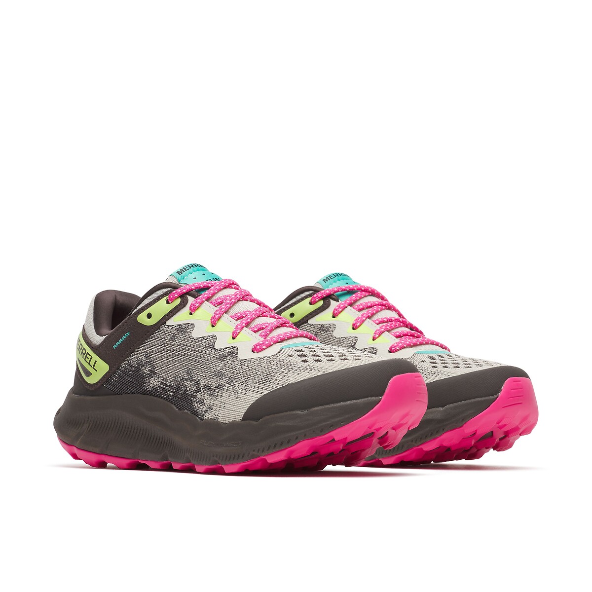 Sapatilhas todo-o-terreno ANTORA 4 preto/rosa-fluo , MERRELL