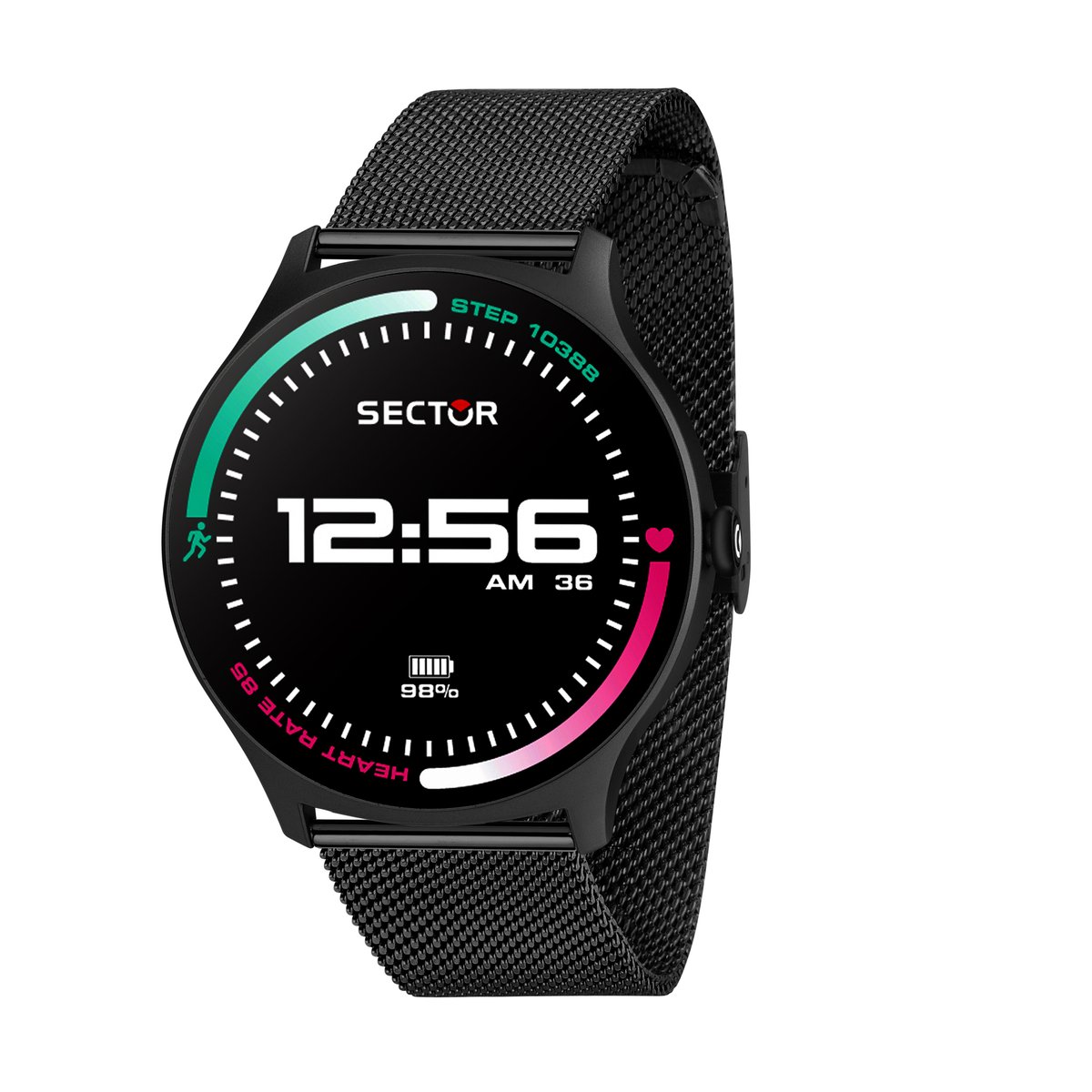 Smartwatch S-06 noir, SECTOR NO LIMITS