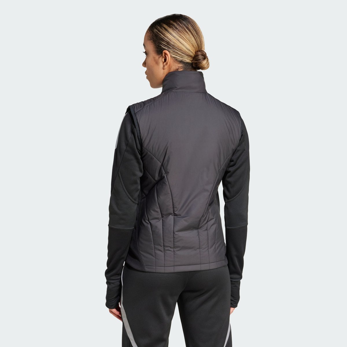 Veste sans manches hiver Tiro 24 Competition black / light onix, adidas Performance