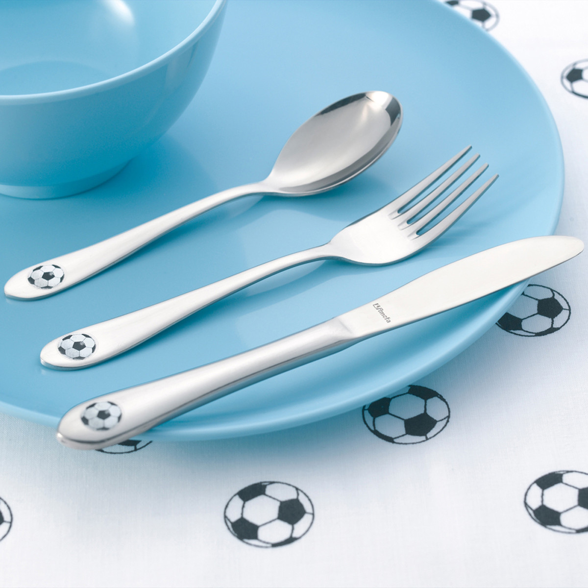 Service 3 couverts enfants - FOOTIE inox, AMEFA