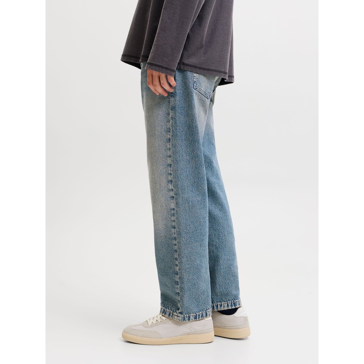 Jean À Coupe Ample blue denim, JACK & JONES