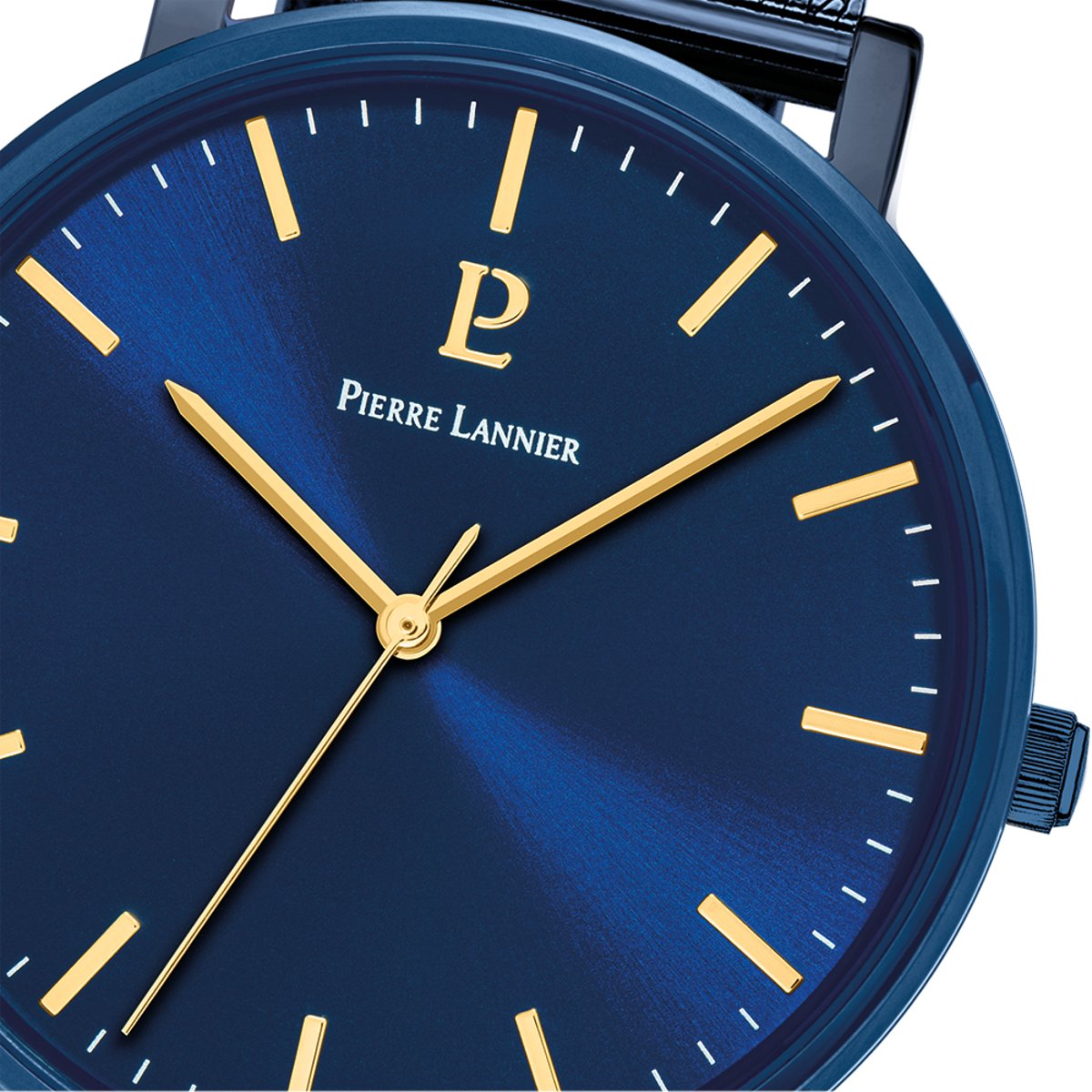 Montre Analogique ESSENTIAL bleu bleu bleu, PIERRE LANNIER