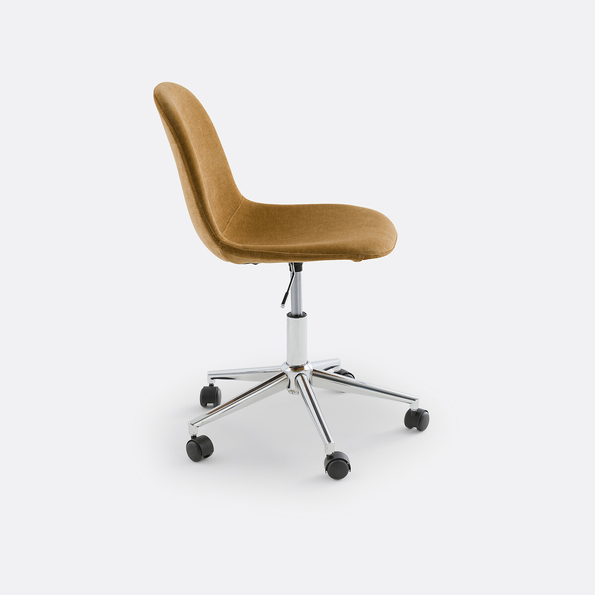 Fauteuil de bureau enfant en velours, Paulina ocre, LA REDOUTE INTERIEURS