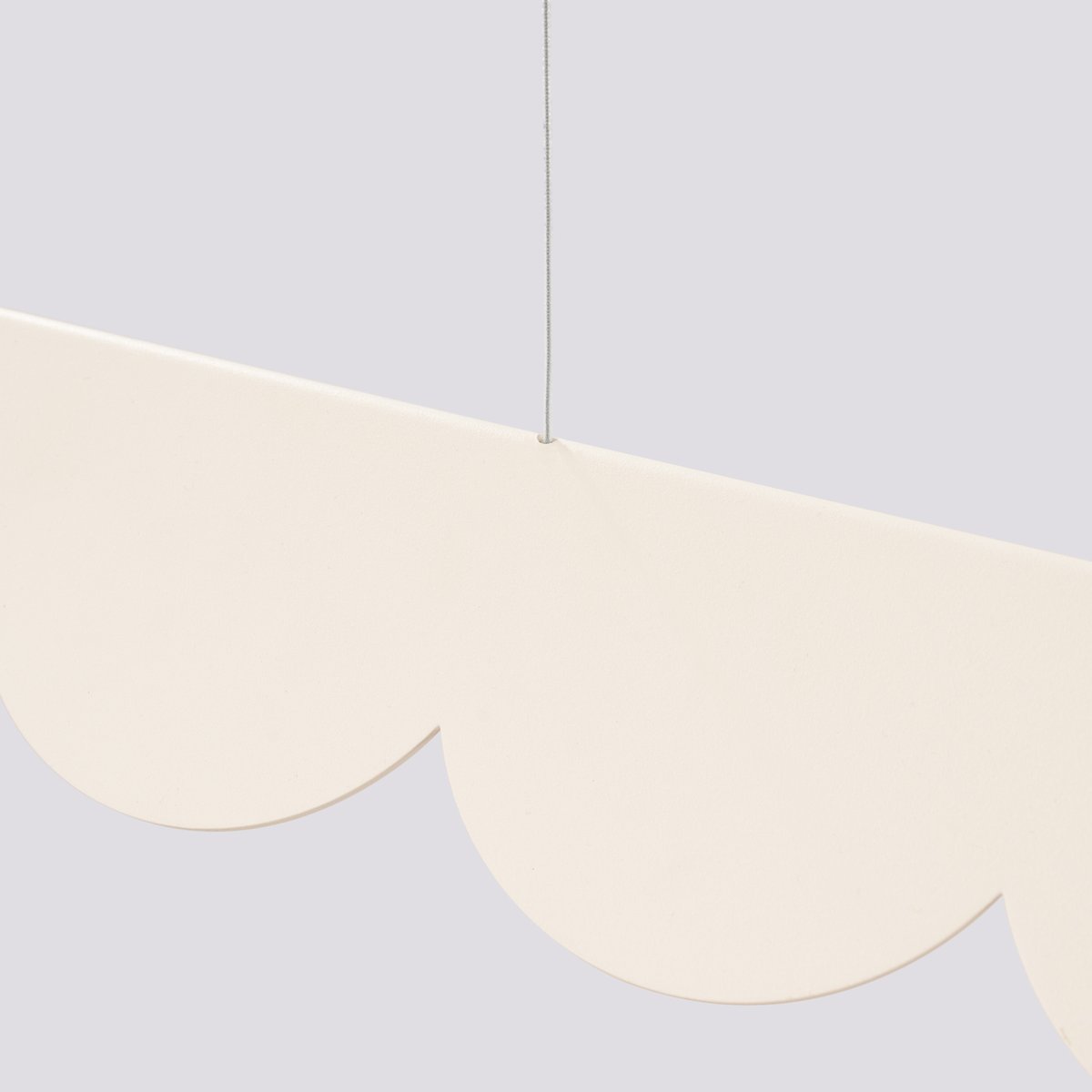 Suspension Aluminium Beige LED 1 Biscuit beige, EDEN