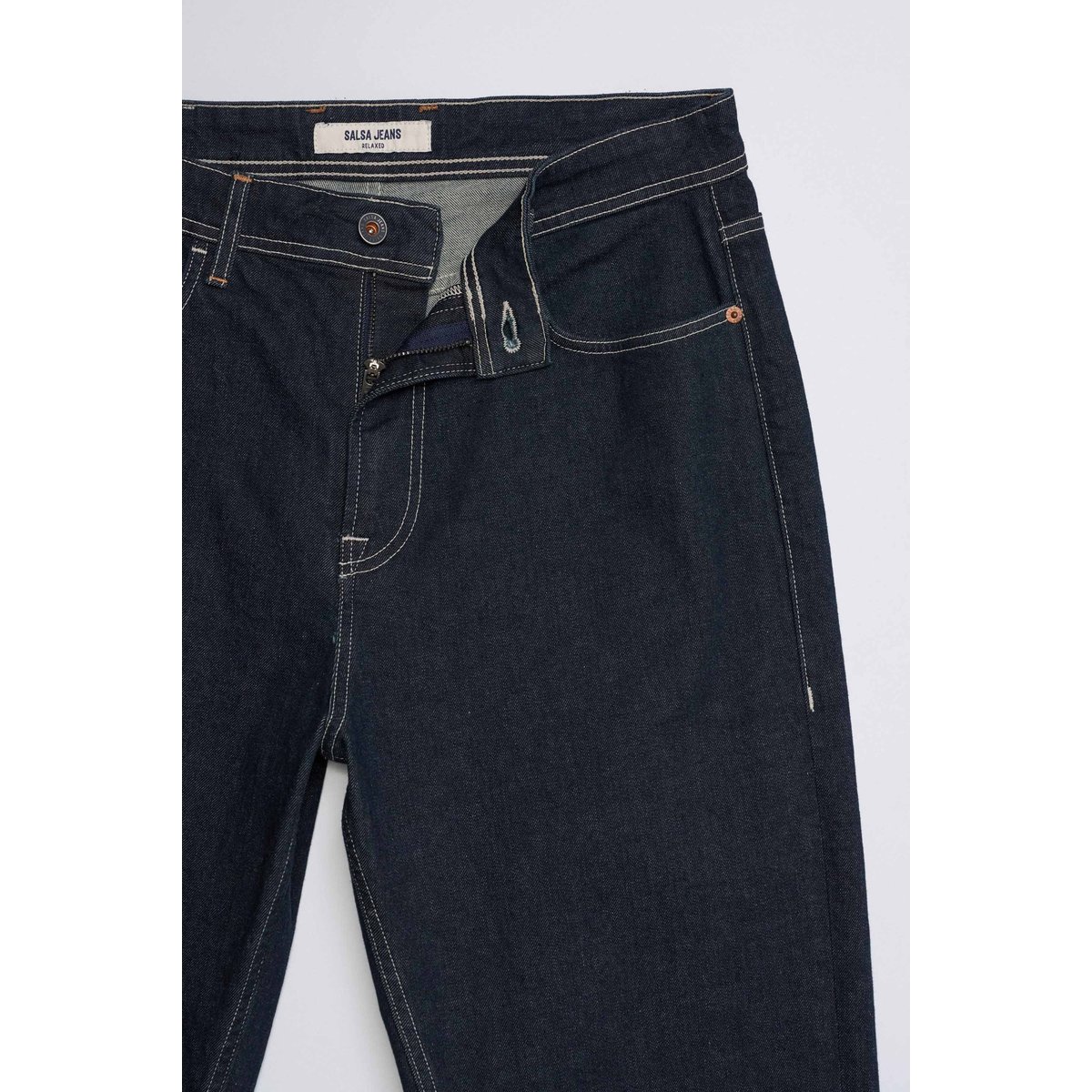 JEAN RELAXED FIT bleu foncé, SALSA JEANS