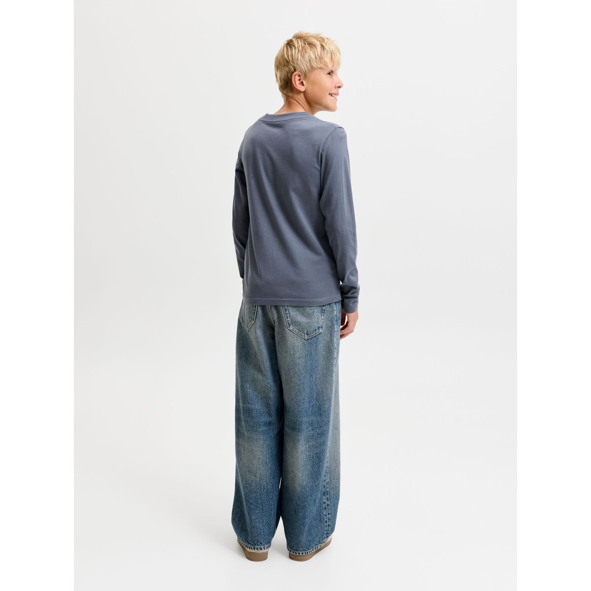 T-Shirt À Manches Longues navy blazer, JACK & JONES JUNIOR