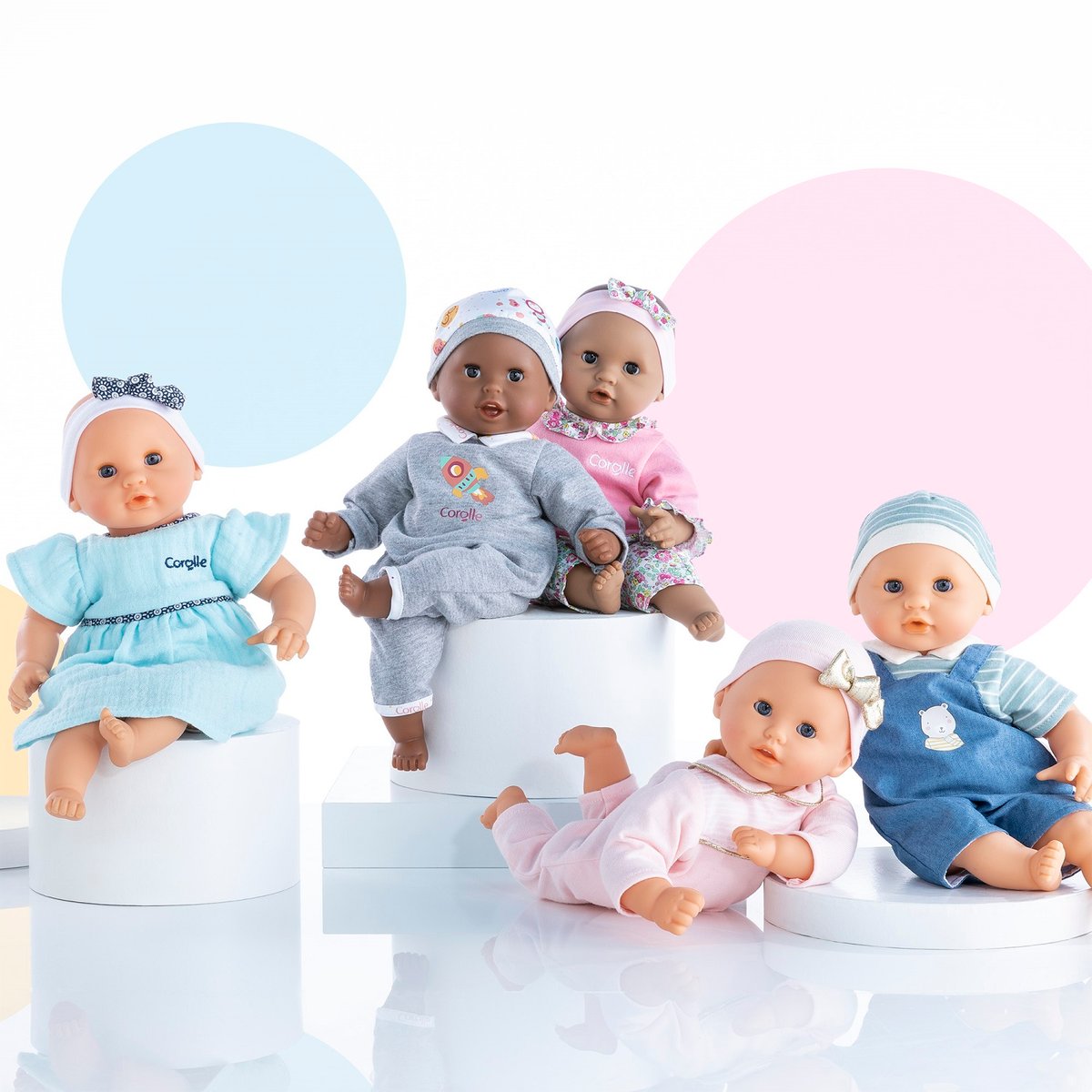 Poupon Bébé Calin Manon Pays des Rêves rose, COROLLE