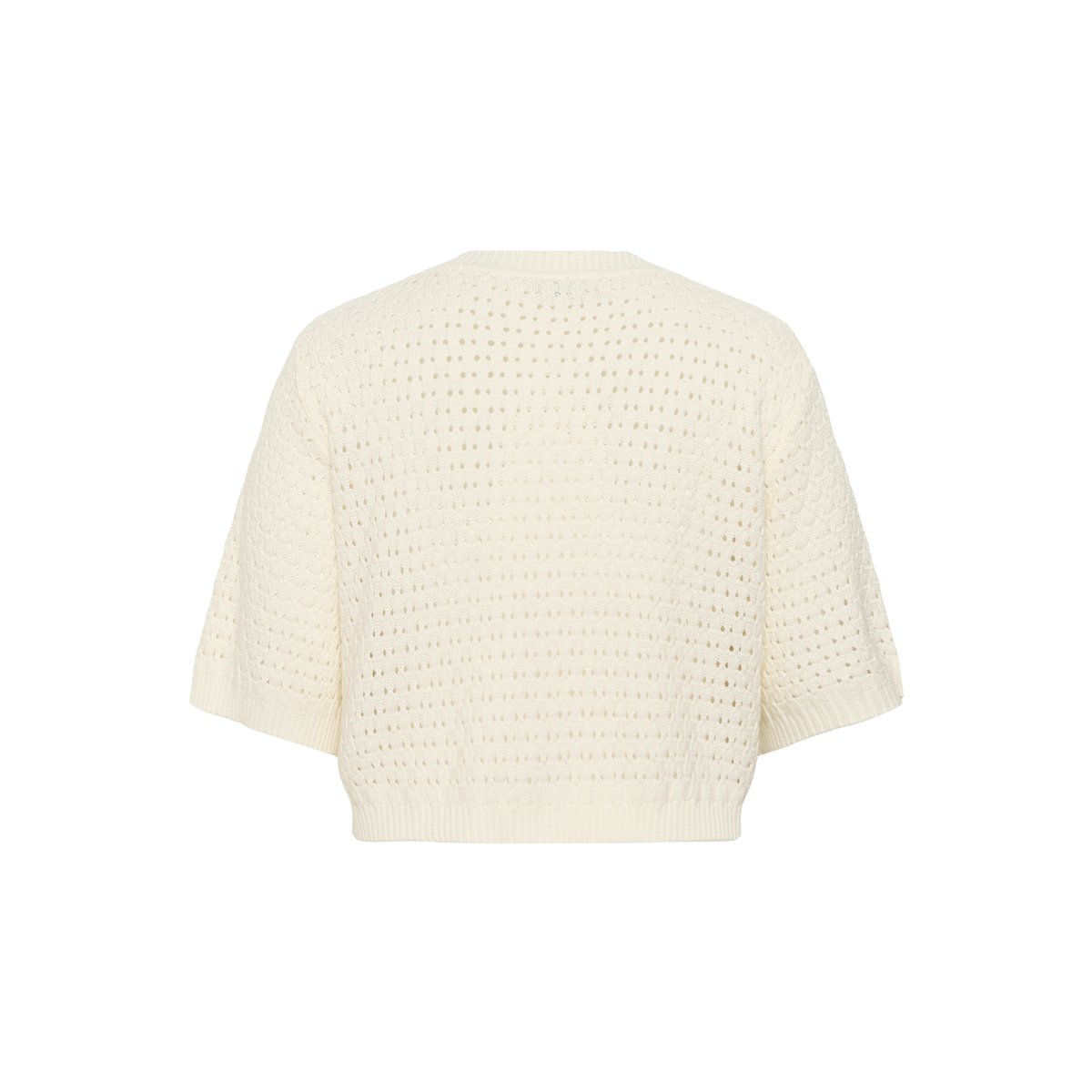 Cardigan à tricot blanc chalk, KAFFE CURVE