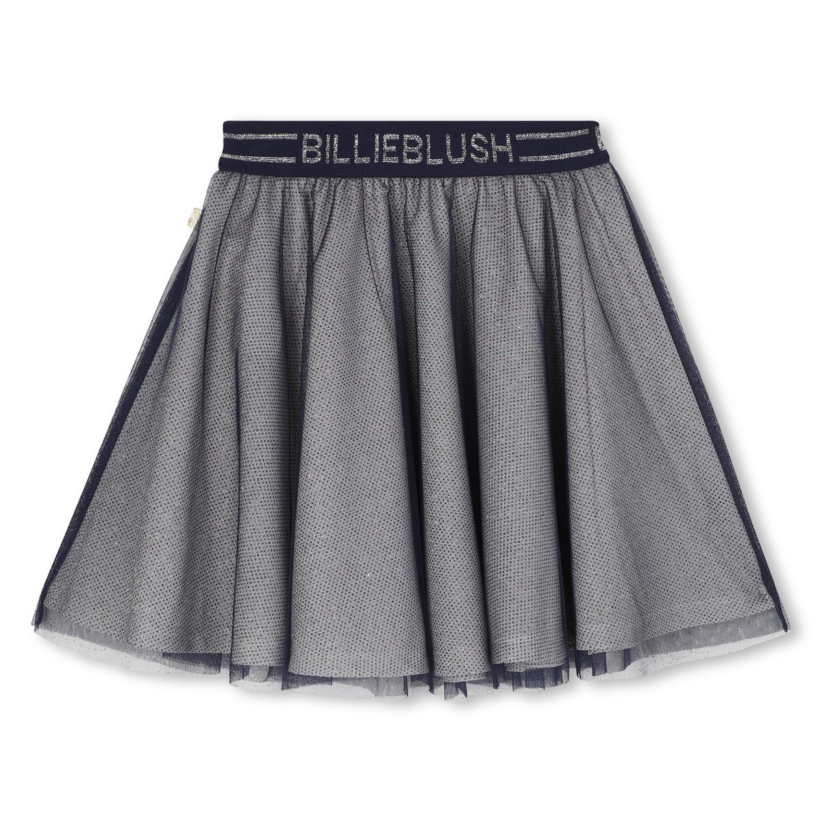 Jupe doublée de tulle indigo blue, BILLIEBLUSH