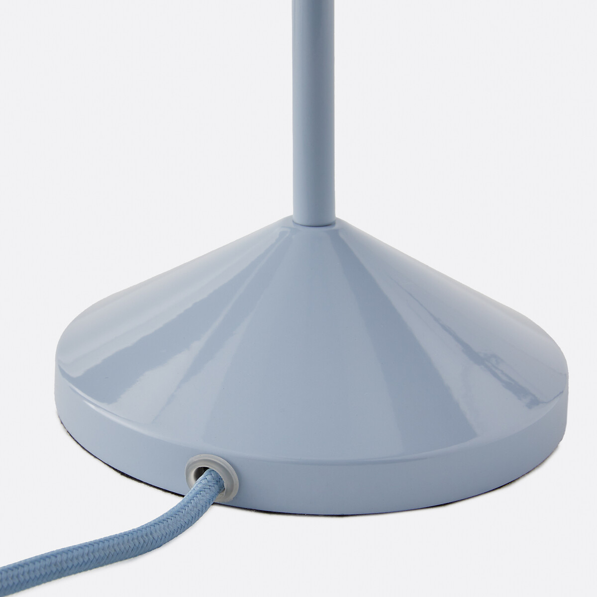 Tischlampe aus Metall Eisen H42 cm, Coney hellblau, LA REDOUTE INTERIEURS