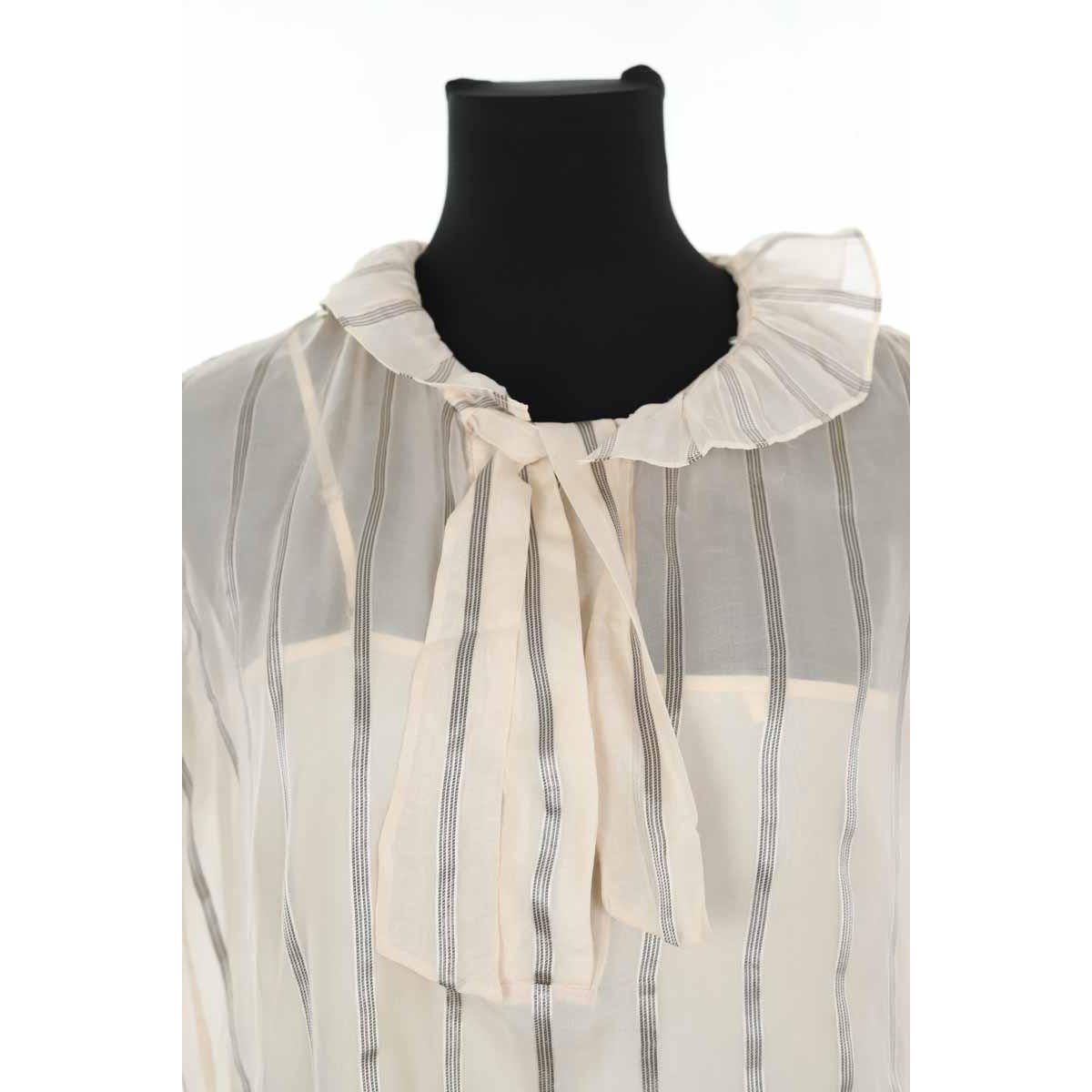 Blouse - Bon État ecru, SANDRO