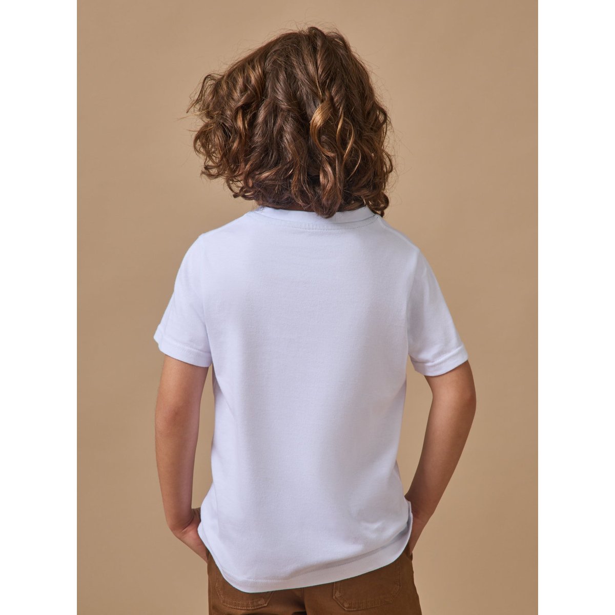 T-shirt imprimé - coton biologique blanc, CYRILLUS
