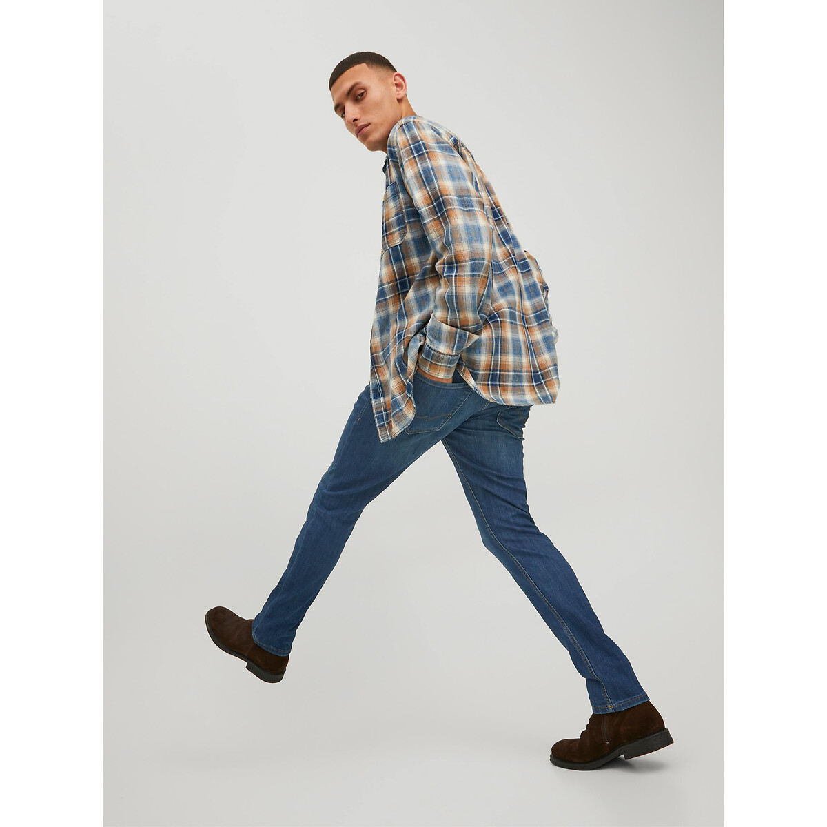 Jean slim Glenn bleu jean, JACK & JONES