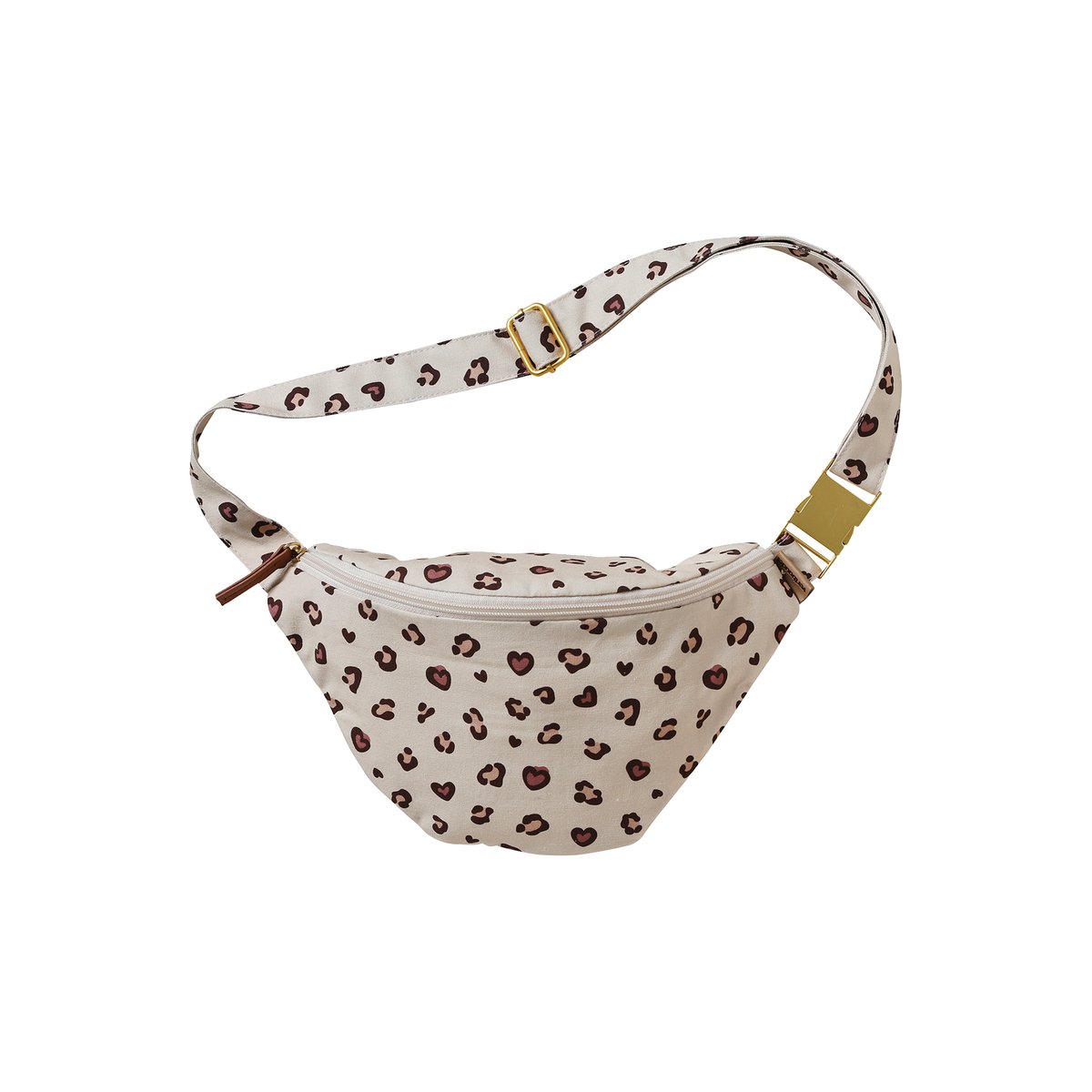 Sac banane Léopard sable, VERTBAUDET