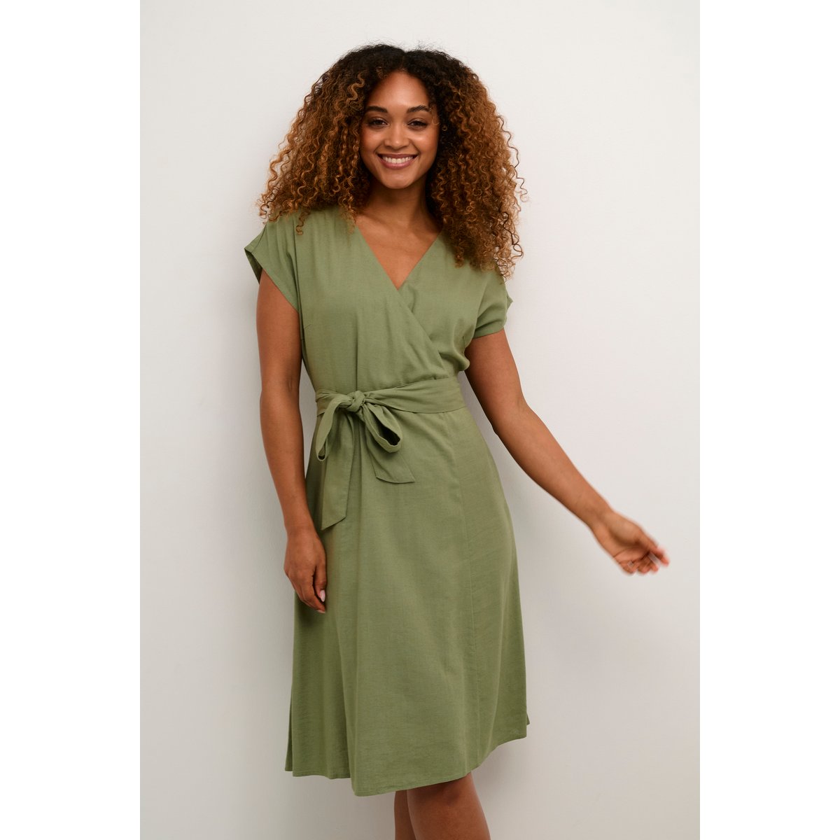 Robe vert oil green, CREAM