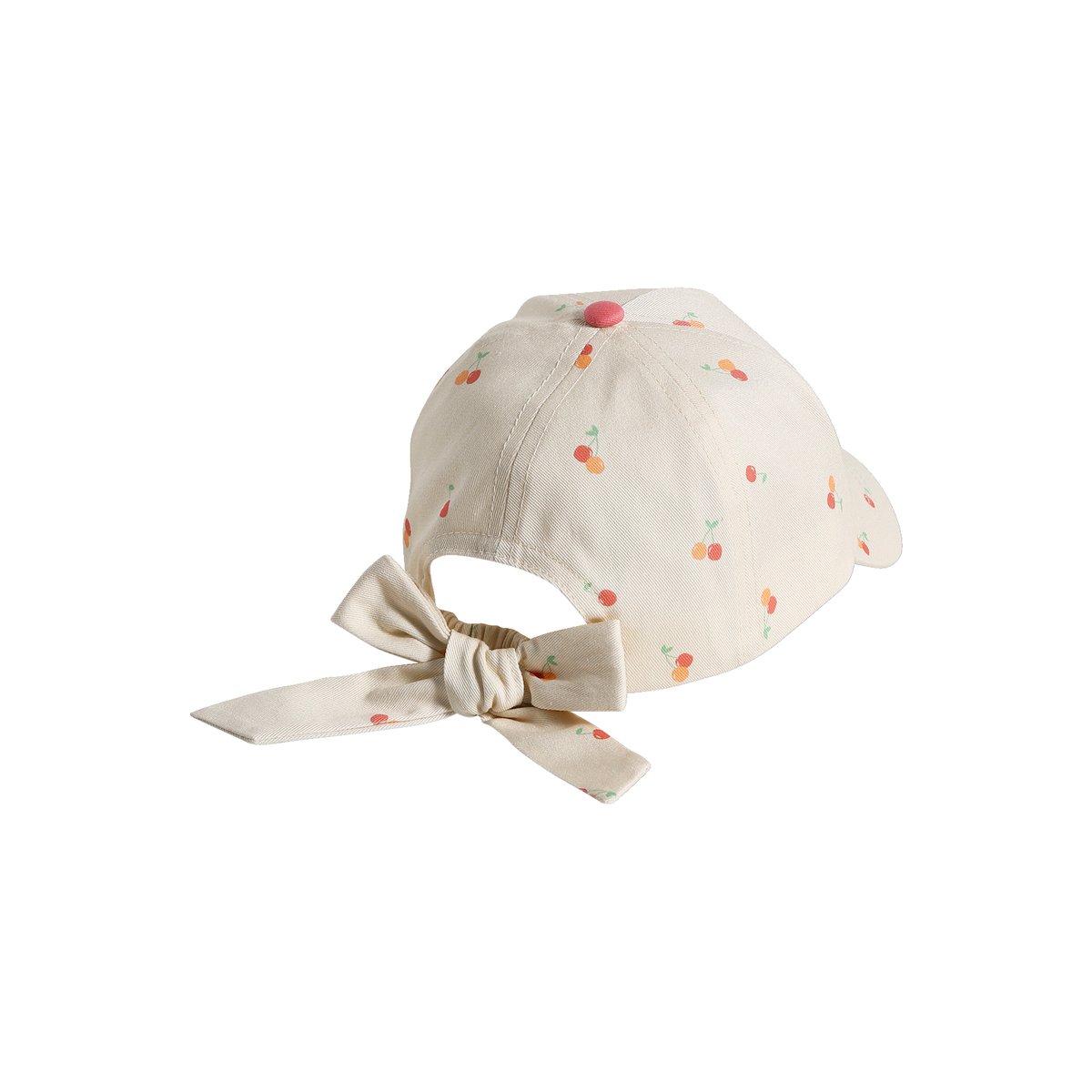 Casquette cerise écru, VERTBAUDET