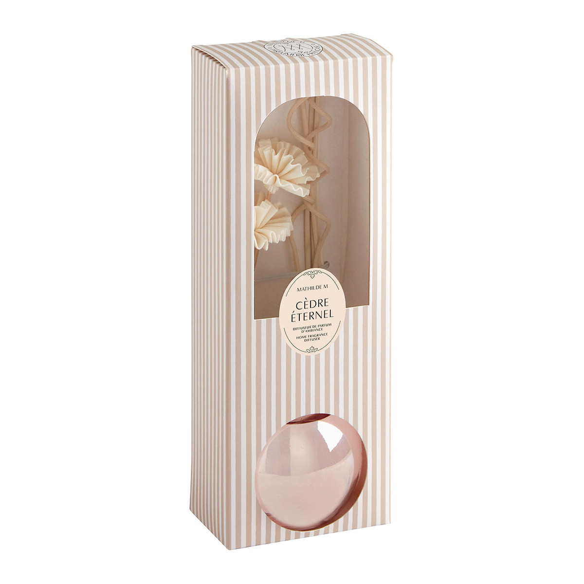 Diffuseur de parfum Cèdre Éternel JARDIN DE FANTAISIES rose, MATHILDE M