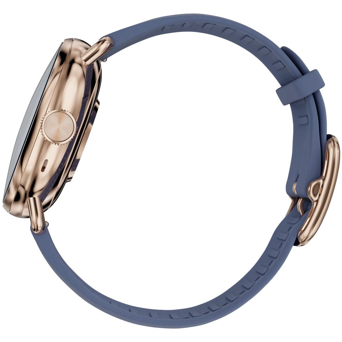 Montre santé Scanwatch 2 38mm Rose Gold Bleue couleur unique, WITHINGS