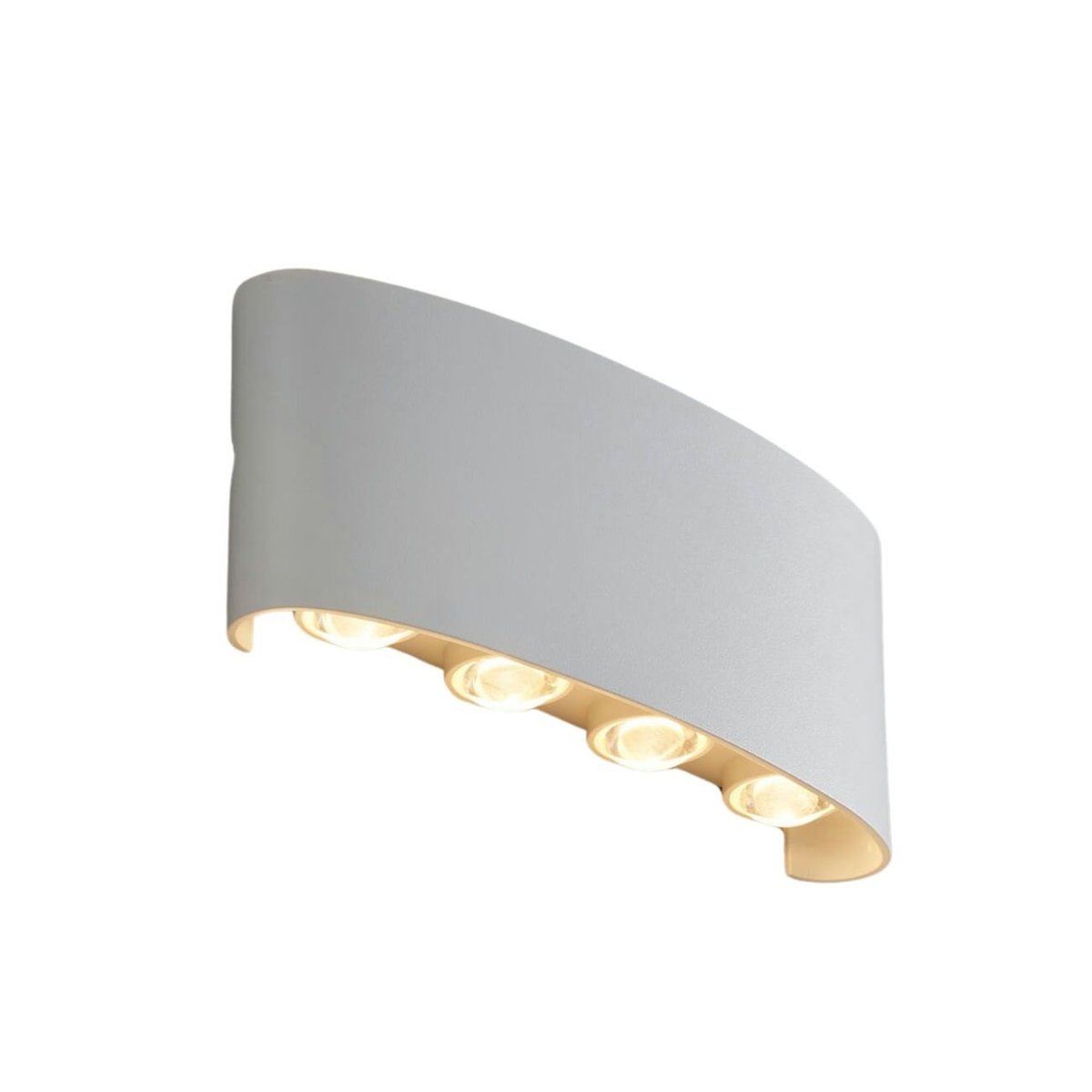 Applique LED avec effet lumineux – PRISMA blanc, KOSILUM