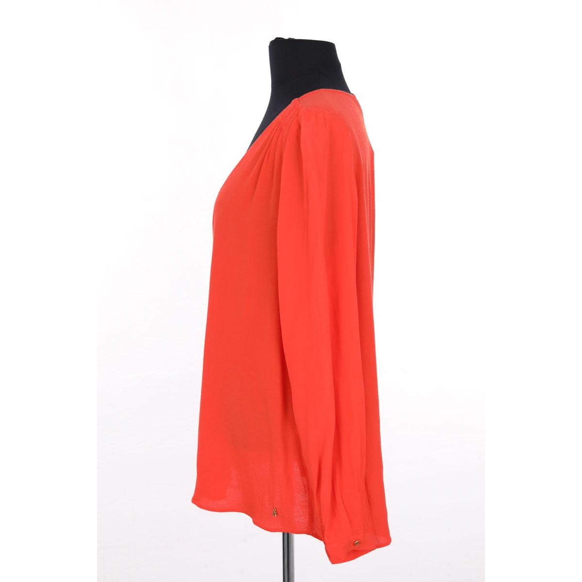 Blouse - Très Bon État orange, DES PETITS HAUTS