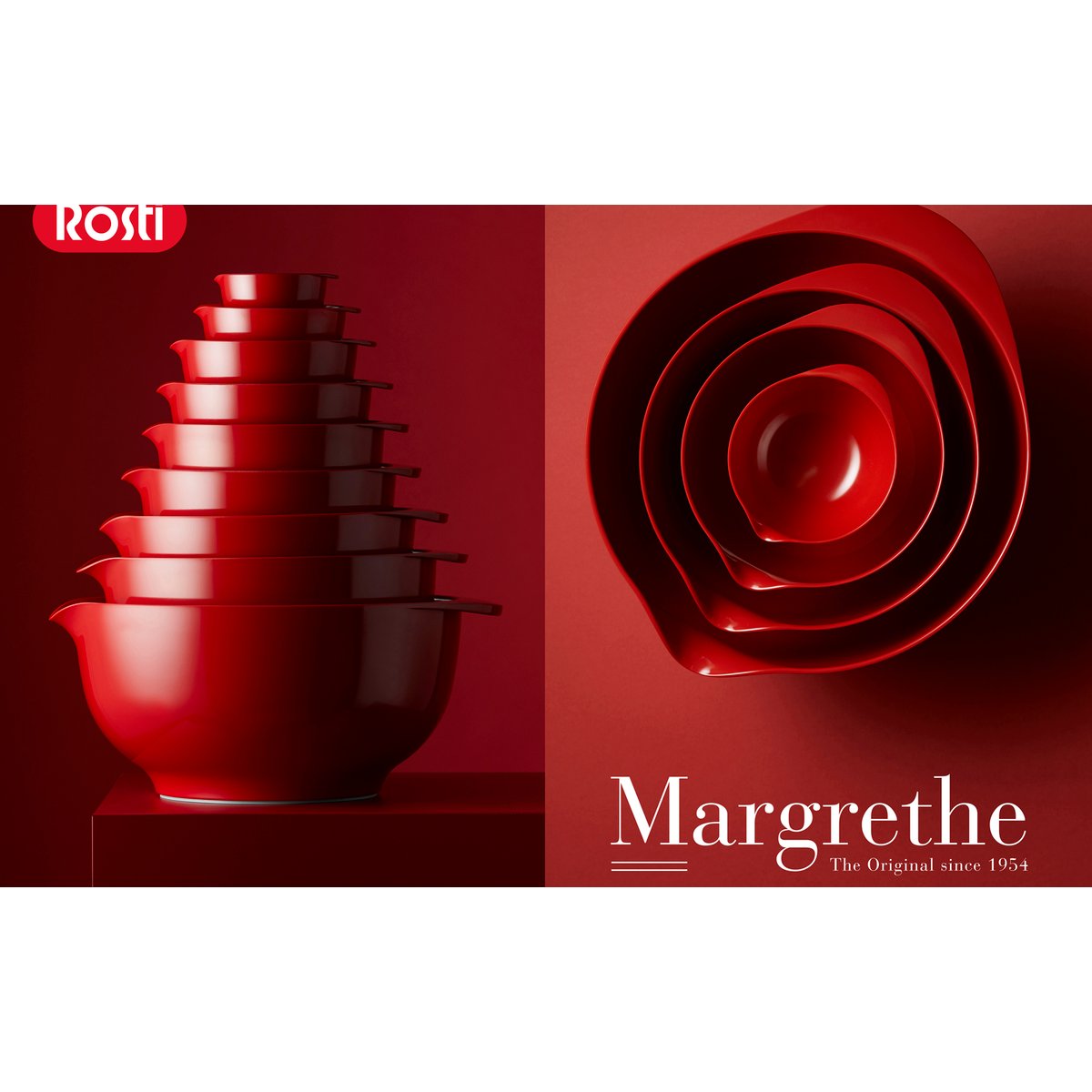 Passoire pour Margrethe CLASSIC rouge, ROSTI