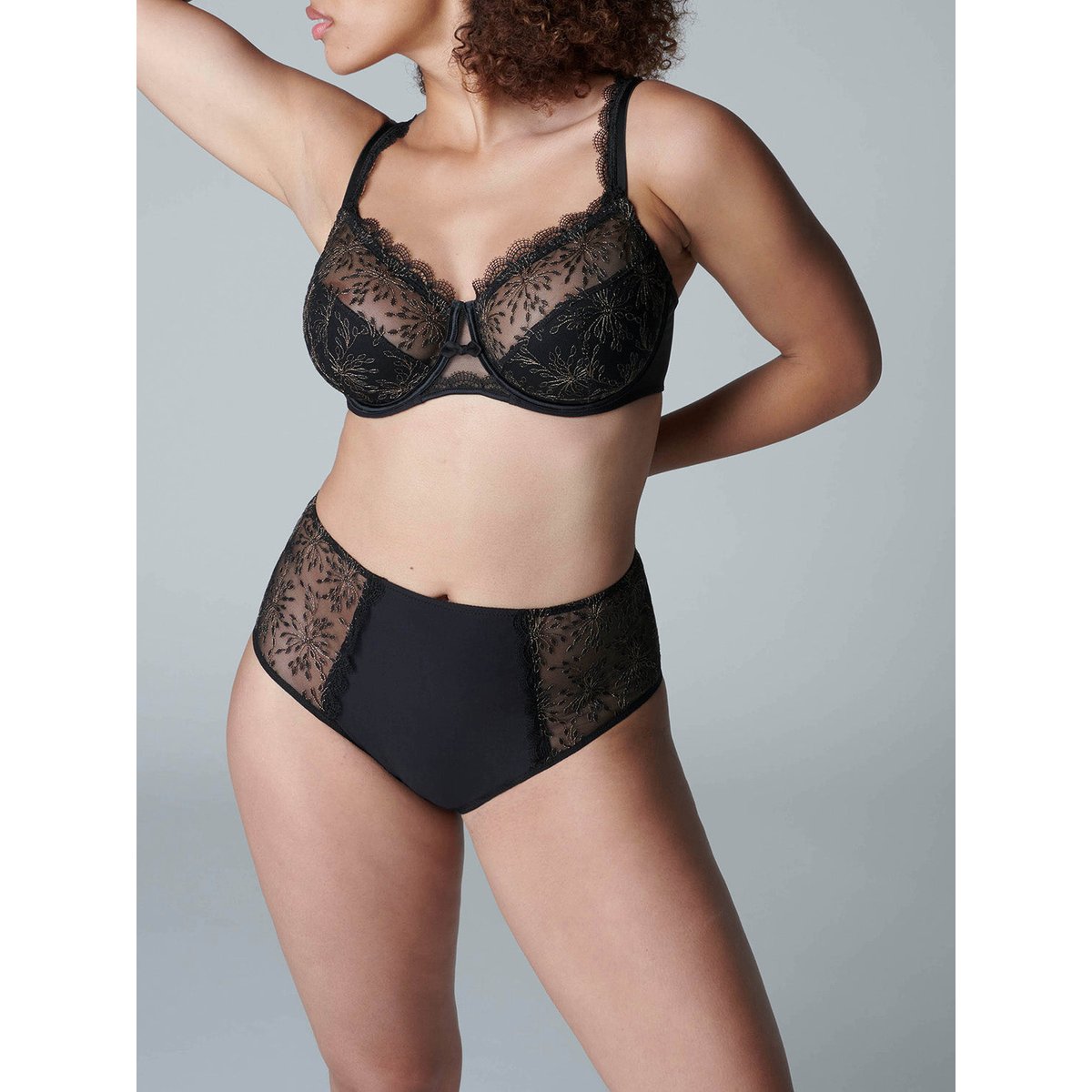Culotte taille haute, SINGULIÈRE noir, SIMONE PERELE